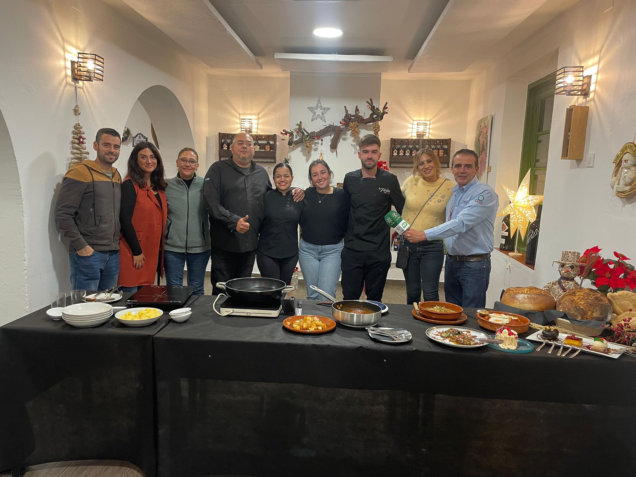 Comidas de navidad en Abacería la familia